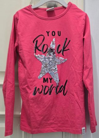Camiseta Rosa Niña 7 Años