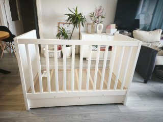 Cuna evolutiva IKEA STUVA blanca – Convertible