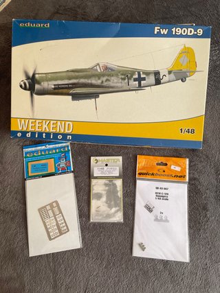 Maqueta Focke Wulf Fw190D-9 Eduard 1/48