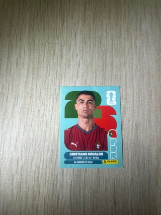 Cromo Cristiano Ronaldo Panini FIFA 2026