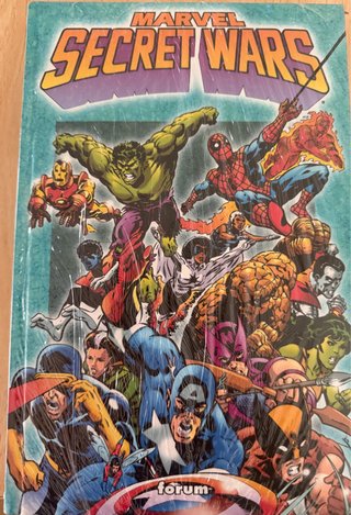 COMIC MARVEL SECRET WARS COLECCION TAPA DURA