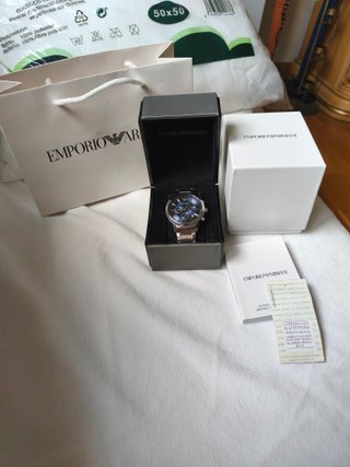 Reloj Emporio Armani Plateado