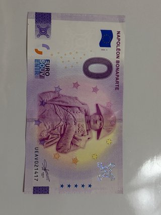 Billete de Colección Euro Souvenir Napoleón