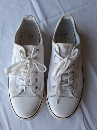 Zapatillas de lona blancas Unit Talla 44