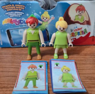 Pareja Playmobil Kinder Sorpresa Disney
