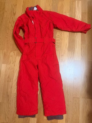 Mono de Nieve Rojo niño niña