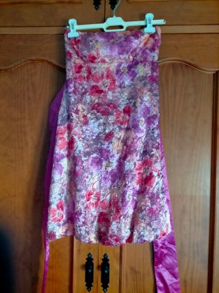 Vestido elegante estampado