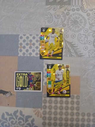 Lote 3 Cartas Panini LaLiga