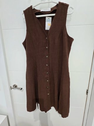 Vestido Marrón Primark