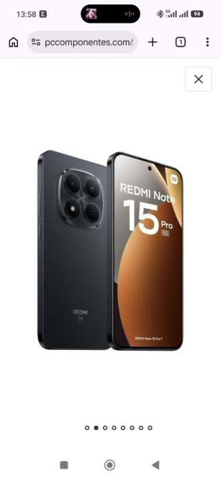 Xiaomi Redmi Note 15 Pro 5G Nero