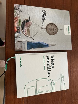 Libros de recetas cocina Thermomix tm6
