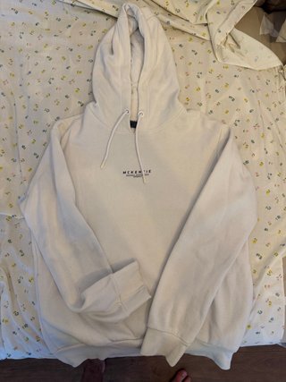 Sudadera con capucha blanca McKenzie