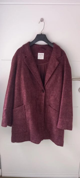 Abrigo Milano Burdeos Talla L