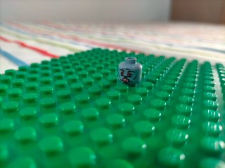 Cabeza LEGO Troll Harry Potter (2002)