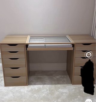 Toeletta Ikea con cassettiera