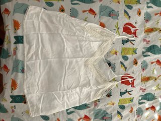 Camisa lencera blanca Stradivarius