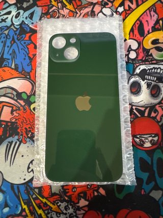 Cristal Trasero iPhone 13 Verde