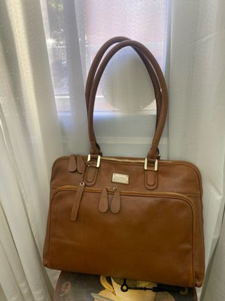 Maletín de Piel para PC Paul Costelloe Made in UK