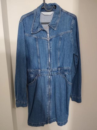 Vestido vaquero Zara azul
