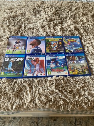 Lote de 8 Juegos para PS4 (PlayStation 4)