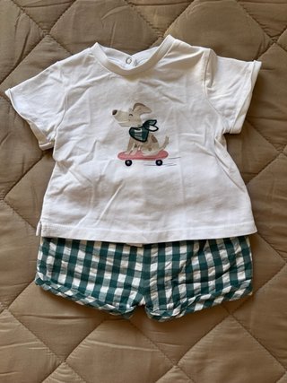 Conjunto Bebé Coconut 6-9 meses