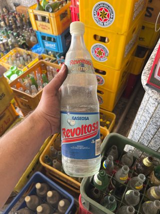 Botella Vintage Gaseosa Revoltosa 1 Litro