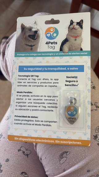 Tag QR 4Pets para Mascotas