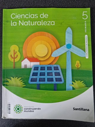 Ciencias de la Naturaleza, 5 Primaria. Santillana