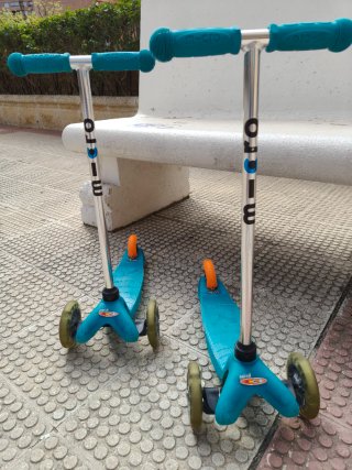2 Patinetes Mini Micro