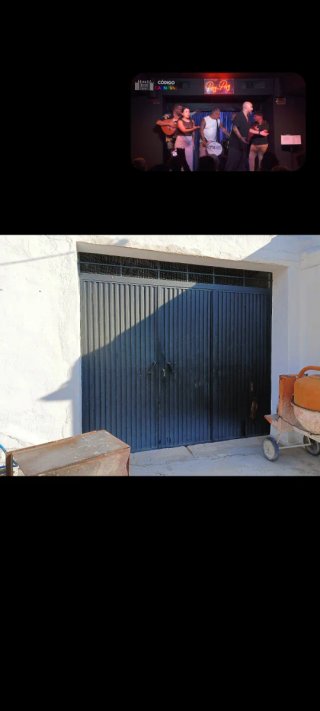 Portón de Hierro de 3 Hojas