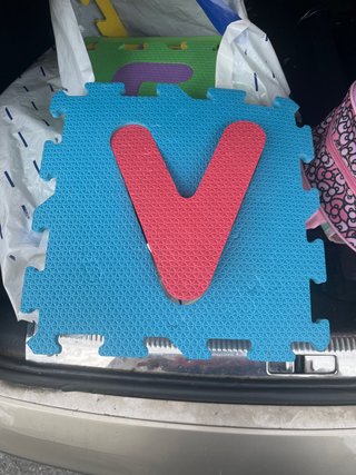Suelo de Goma EVA Infantil con Letras