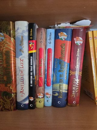 Lote de libros Geronimo Stilton tapa dura estándar