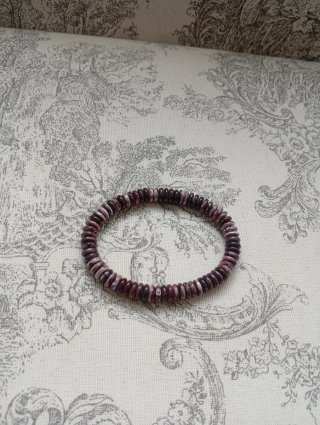 Pulsera elástica tonos marrón