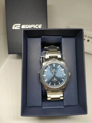 ⌚ Reloj Casio Edifice Slim Cristal Zafiro