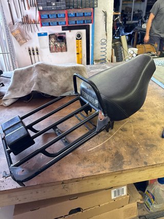 Asiento con Portaequipajes Derbi Sport