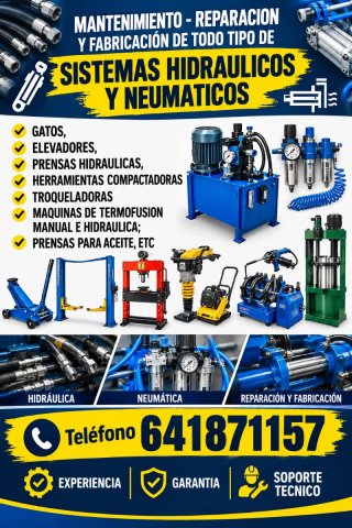Mantenimiento y Reparación Sistemas Hidráulicos