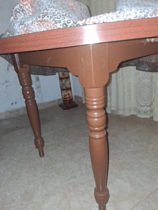 Mesa camilla de madera