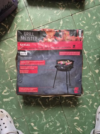 Barbacoa de Carbón Kansas Grill Meister (NUEVO)