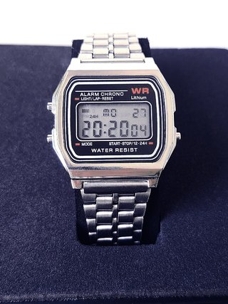 Reloj Digital tipo Casio Crono Alarma WR Nuevo