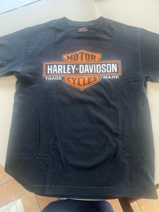 T-shirt Harley Davidson nera originale americana