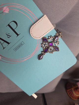 Colgante de Cruz de Plata Mexicana