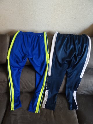 3 Pantalones de deporte Adidas, joma y nike