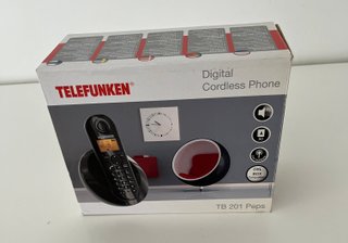 Teléfono Inalámbrico Telefunken TB 201 Peps