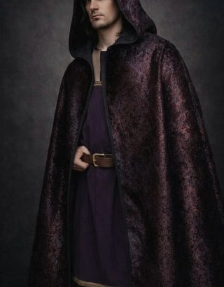 Capa Medieval con Capucha
