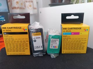 Cartuchos de tinta compatibles HP 350XL/351XL