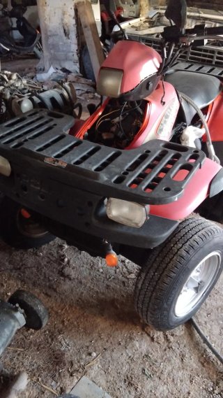 Quad Polaris Quak Rojo