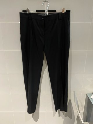 Pantalón de vestir negro Uterqüe talla 42