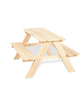 Banco de madera para niños
