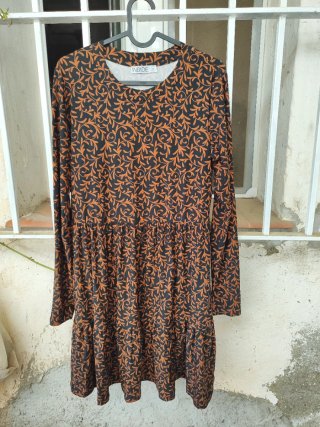 Vestido Inside Estampado Talla M