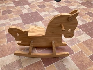 Caballo Balancín de Madera para Niños